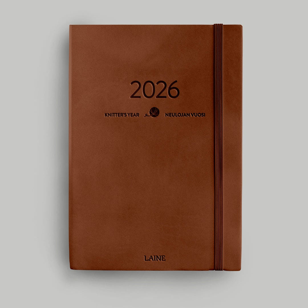 Knitter's Year 2026 Weekly Planner - LAINE