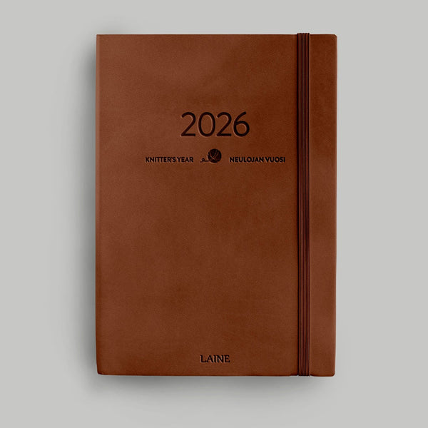 Knitter's Year 2026 Weekly Planner - LAINE
