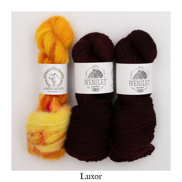 Pressed Flowers Shawl Yarn Bundle
