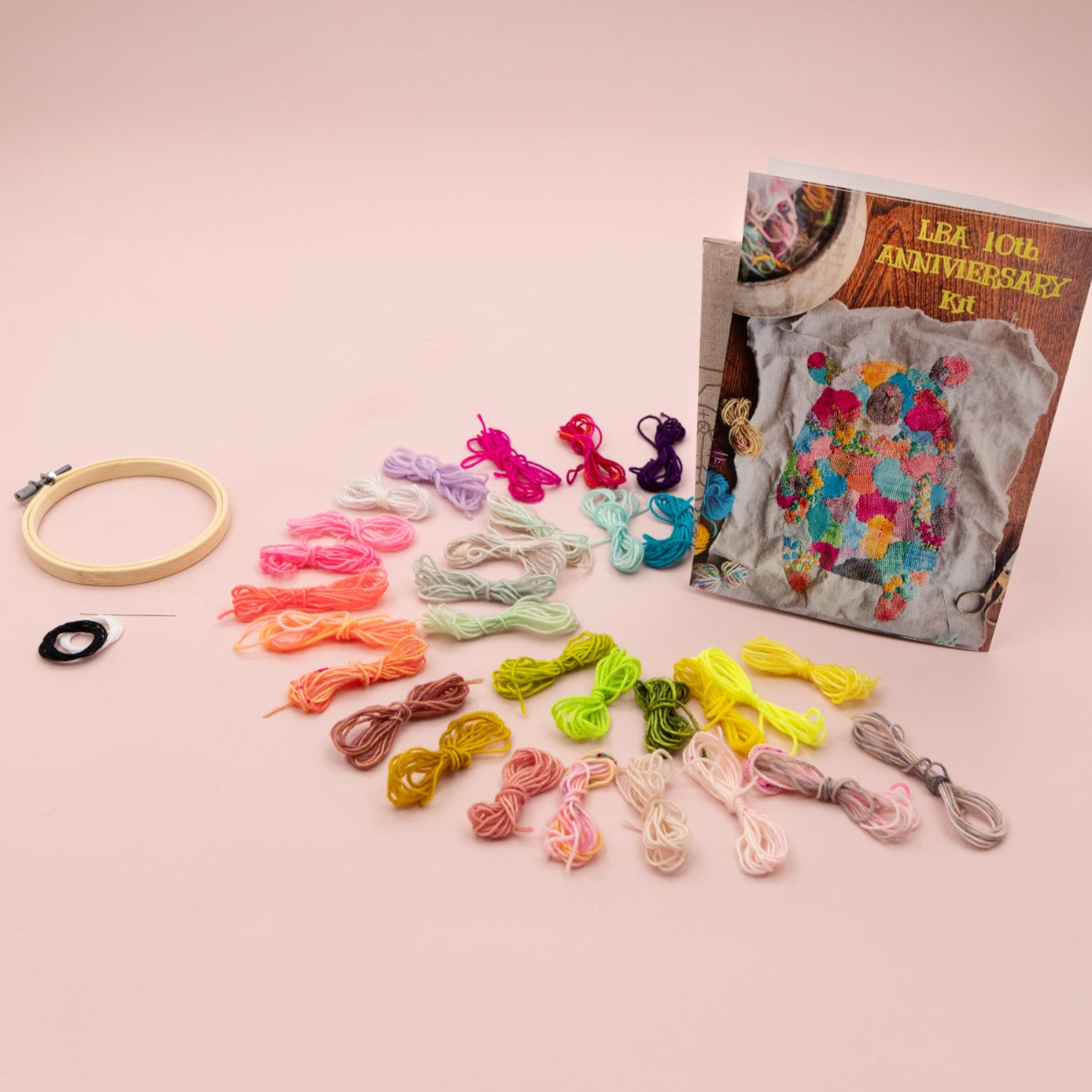 Mosaic Embroidery Kit - Mimster by Tomomi Mimura & La Bien Aimée