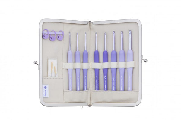 Tulip Etimo Etimo Murasaki crochet hook set softgrip