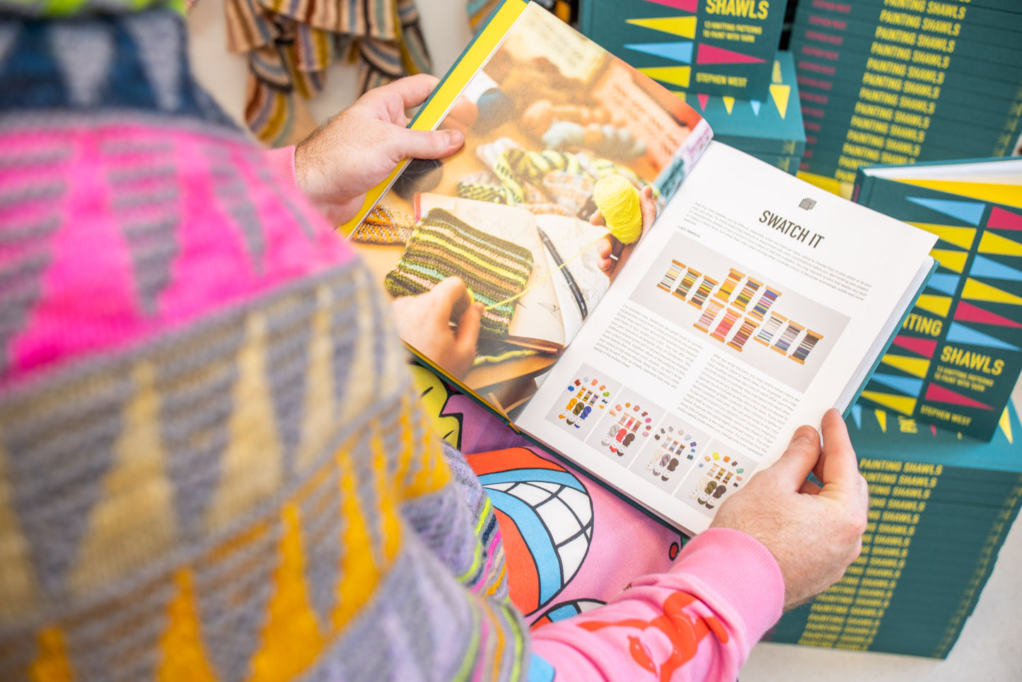 Painting Shawls by Stephen West