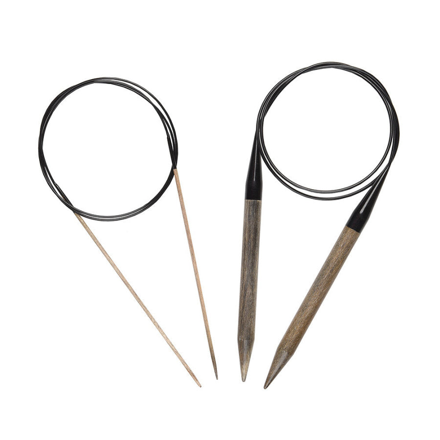 Lykke Driftwood Fixed Circular Knitting Needles