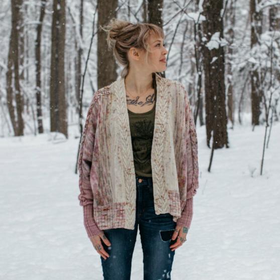 Rose Cardigan Fade Bundle - DYE TO ORDER