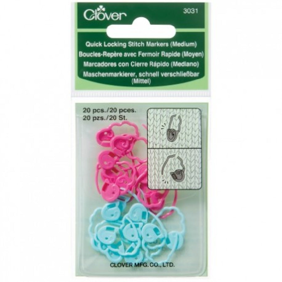 Clover Stitch Markers