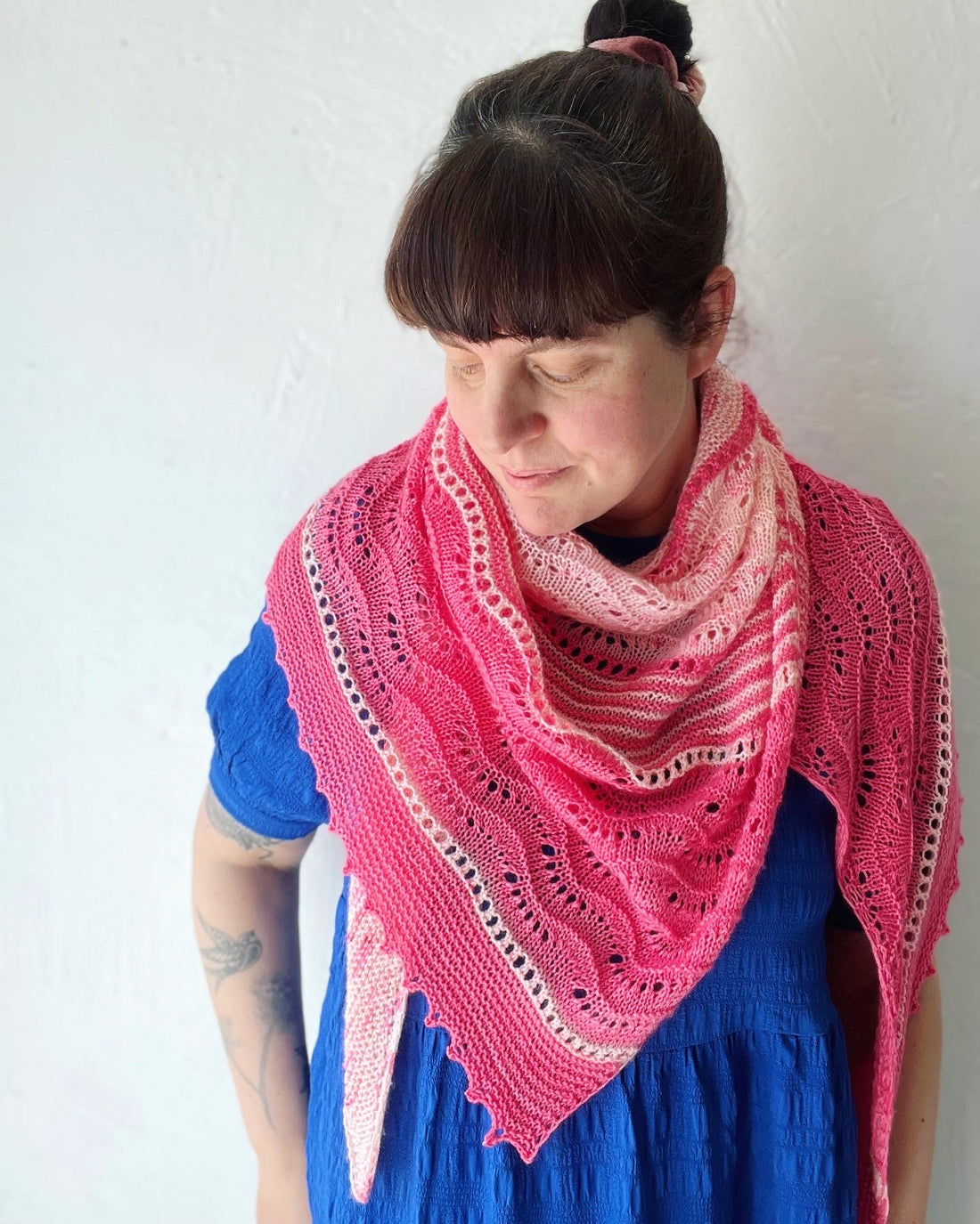 Simple Bliss shawl by Nadia Crétin-Léchenne