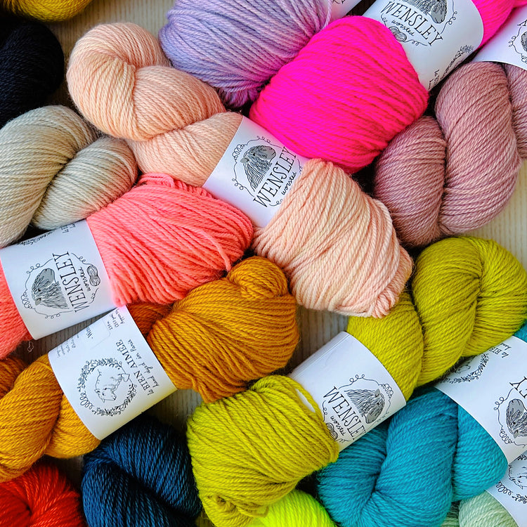 DK to Worsted Weight Yarn