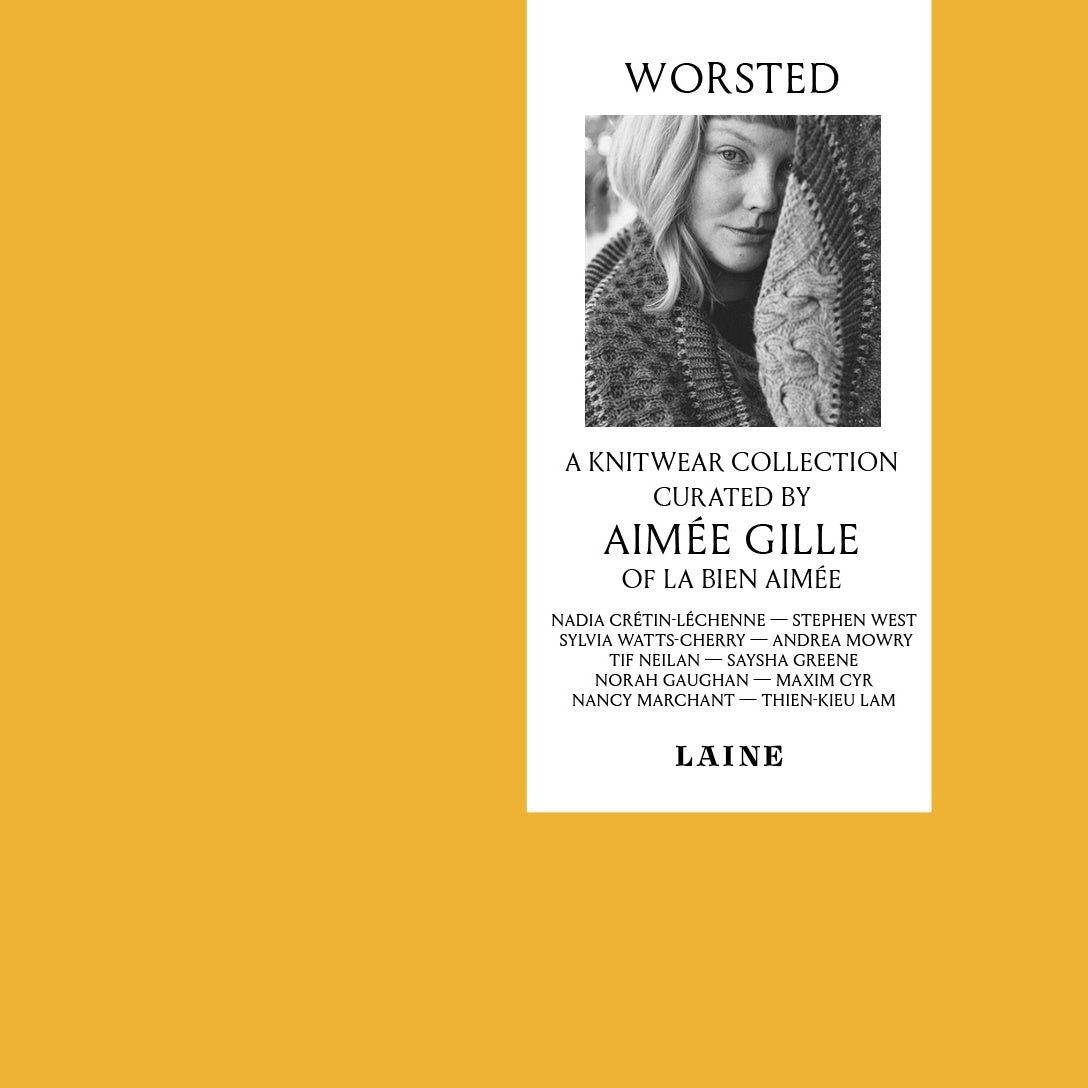Worsted, a knitwear collection curated by La Bien Aimée
