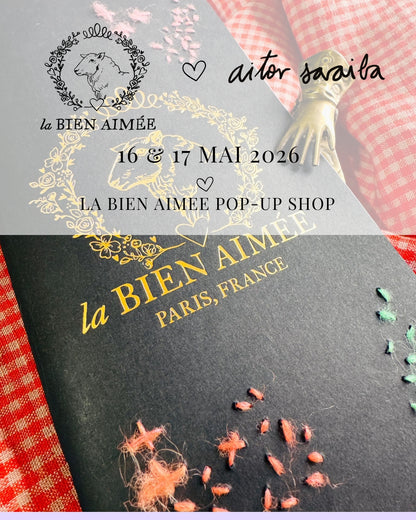 Aitor Saraiba: Diary of Stitches & Scraps - Workshop at La Bien Aimée
