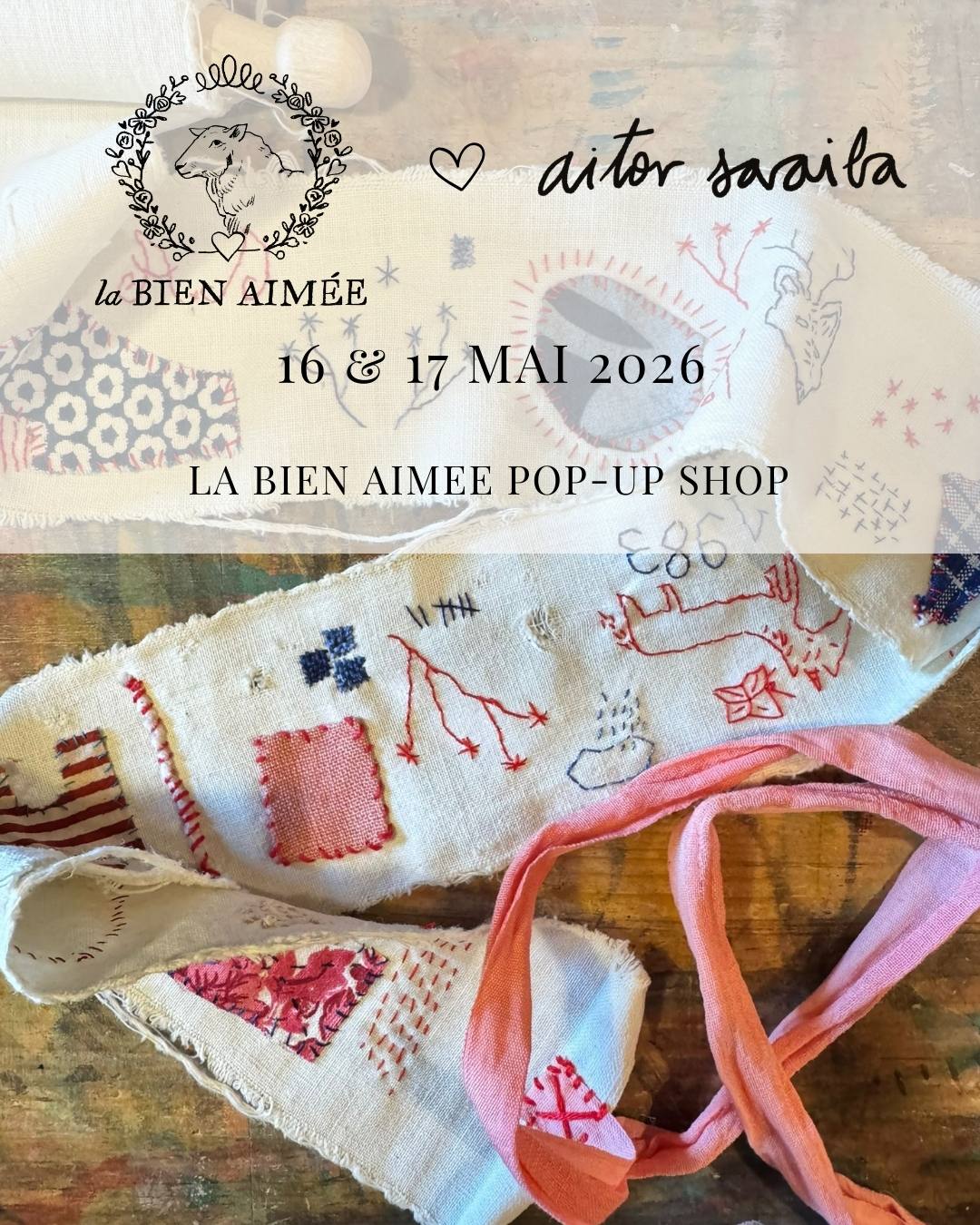 17 May - Aitor Saraiba: Snippet Roll - Workshop at La Bien Aimée