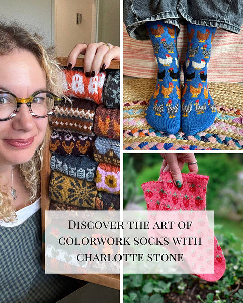 11 July - Herding Hens Colorwork Socks with Charlotte Stone