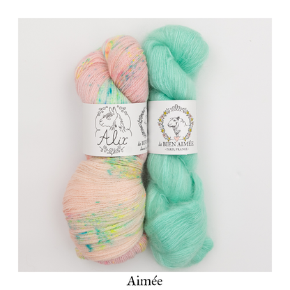 Coquelicot Vest Yarn Bundle