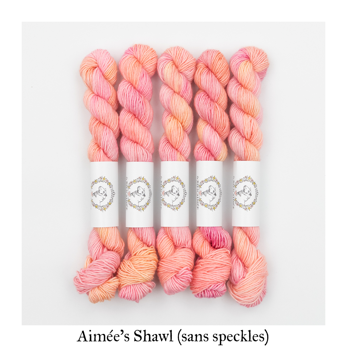 Merino Singles Mini 20g — Aimée's Shawl (sans speckles)