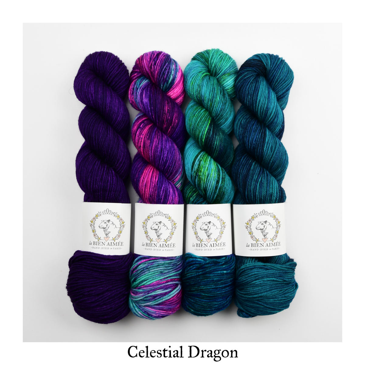 4 Skein Fade Bundle - Merino DK