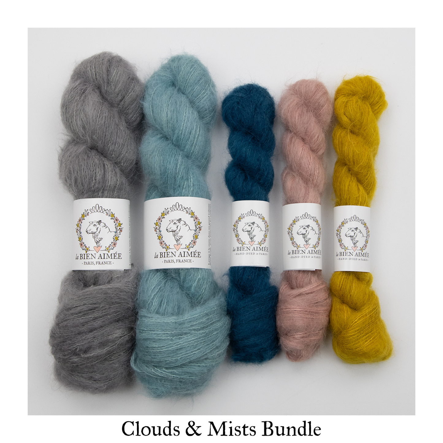 Clouds & Mists Yarn Bundle