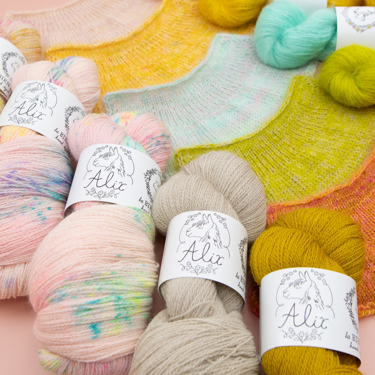 Coquelicot Vest Yarn Bundle