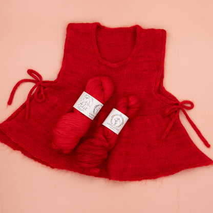 Coquelicot Vest Yarn Bundle