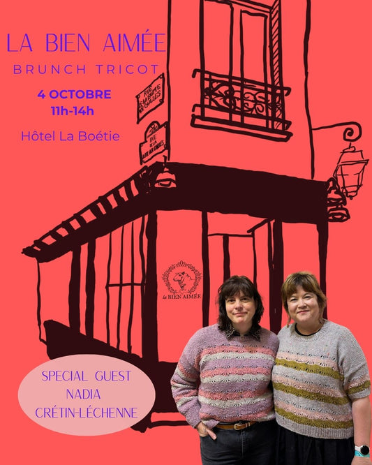 Knit Brunch with Nadia Crétin-Léchenne - Sunday, October 4, 2026 | 11am - 2pm