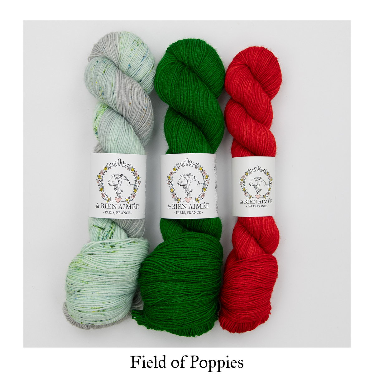Field of Poppies sock set