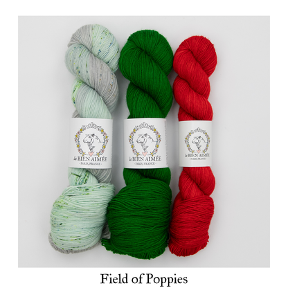 Field of Poppies sock set