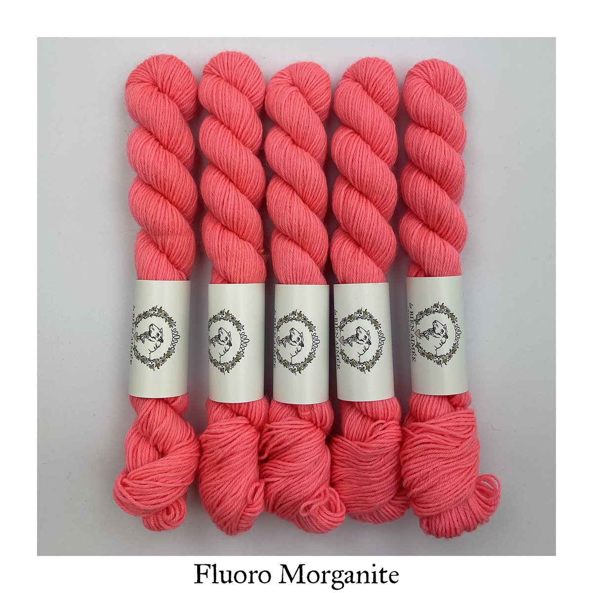 BFL Tough Sock 20g — Fluoro Morganite