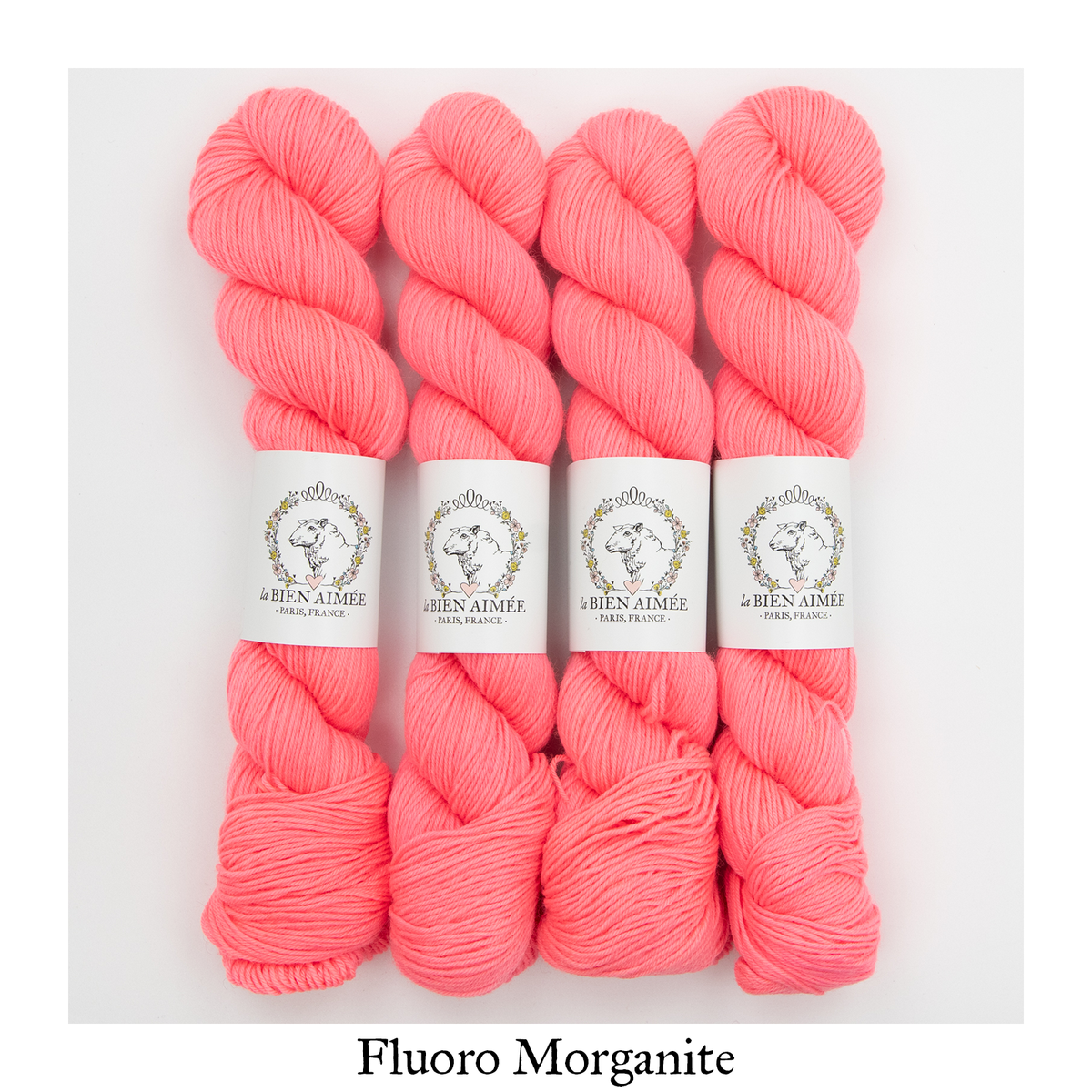BFL Tough Sock 50g — Fluoro Morganite