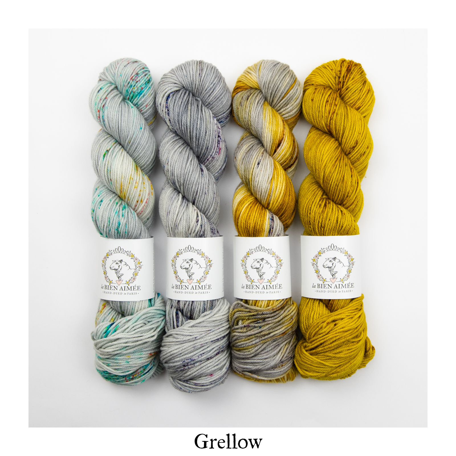 4 Skein Fade Bundle - Merino DK – La Bien Aimee 4 Skein Fade Bundle - Merino DK – La Bien Aimee