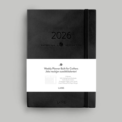 Knitter's Year 2026 Weekly Planner - LAINE