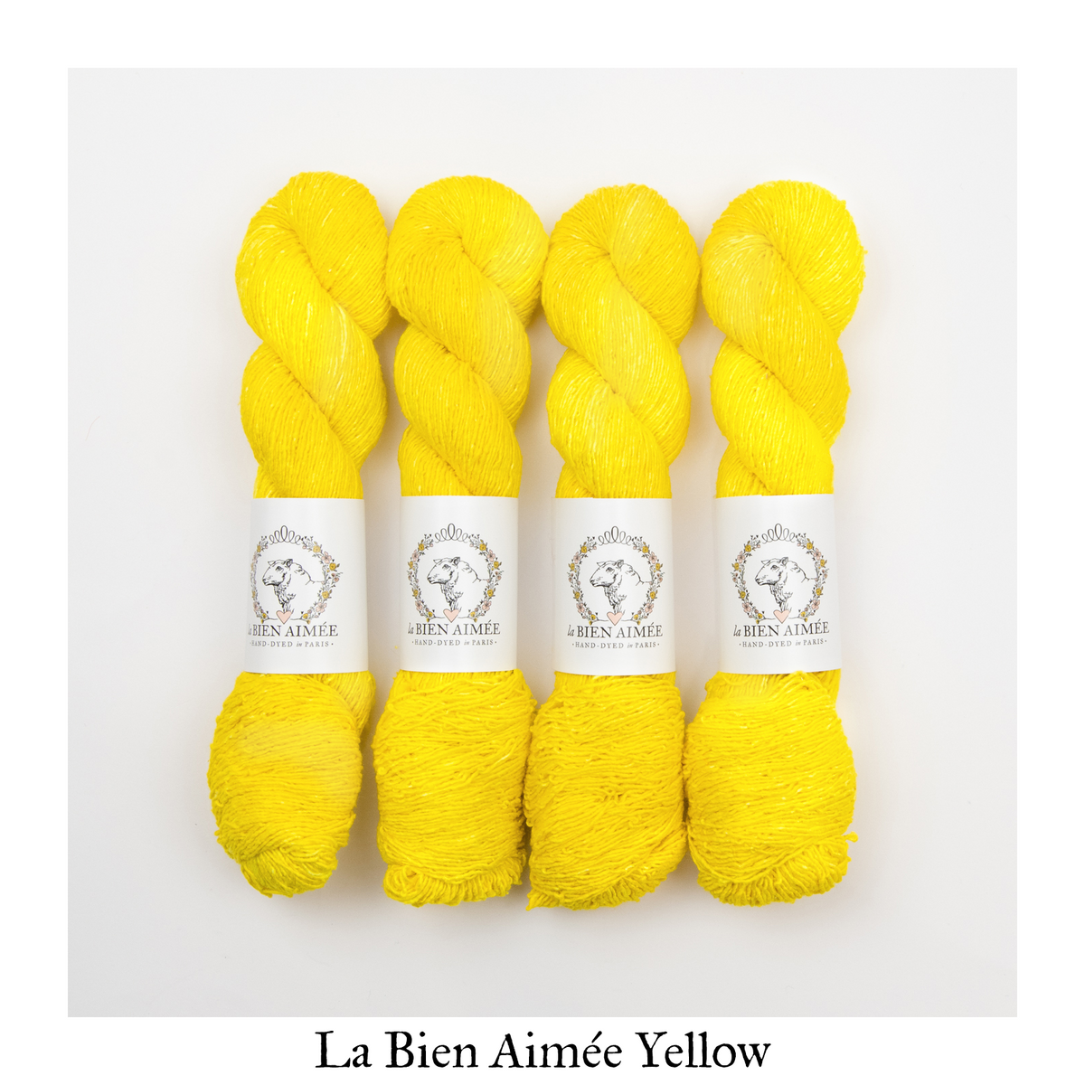 Silk Tweed — La Bien Aimée Yellow