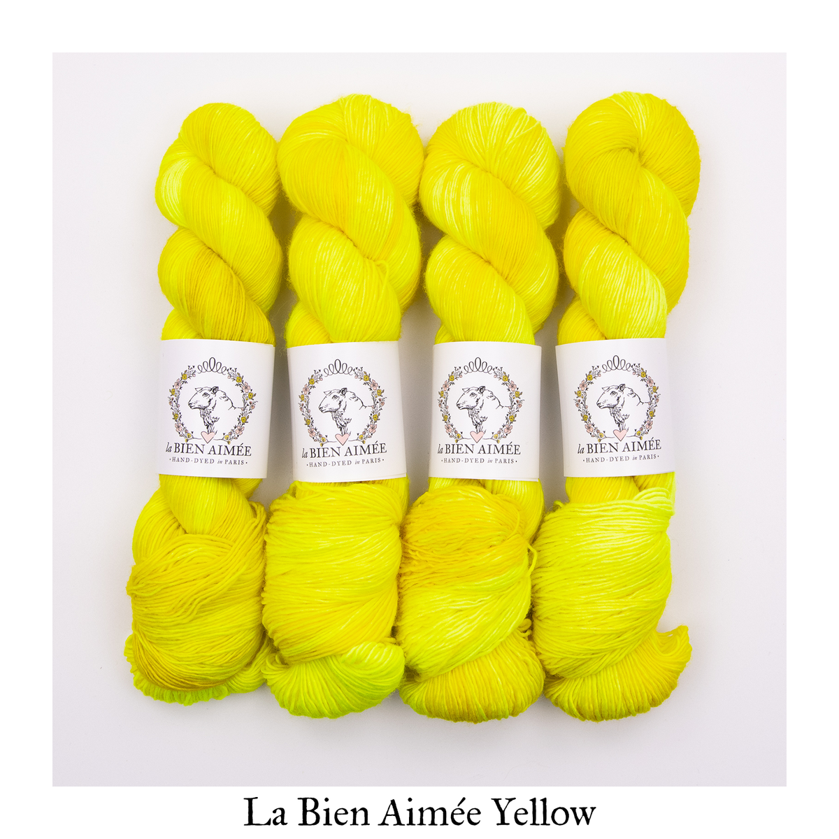 Merino Singles — La Bien Aimée Yellow