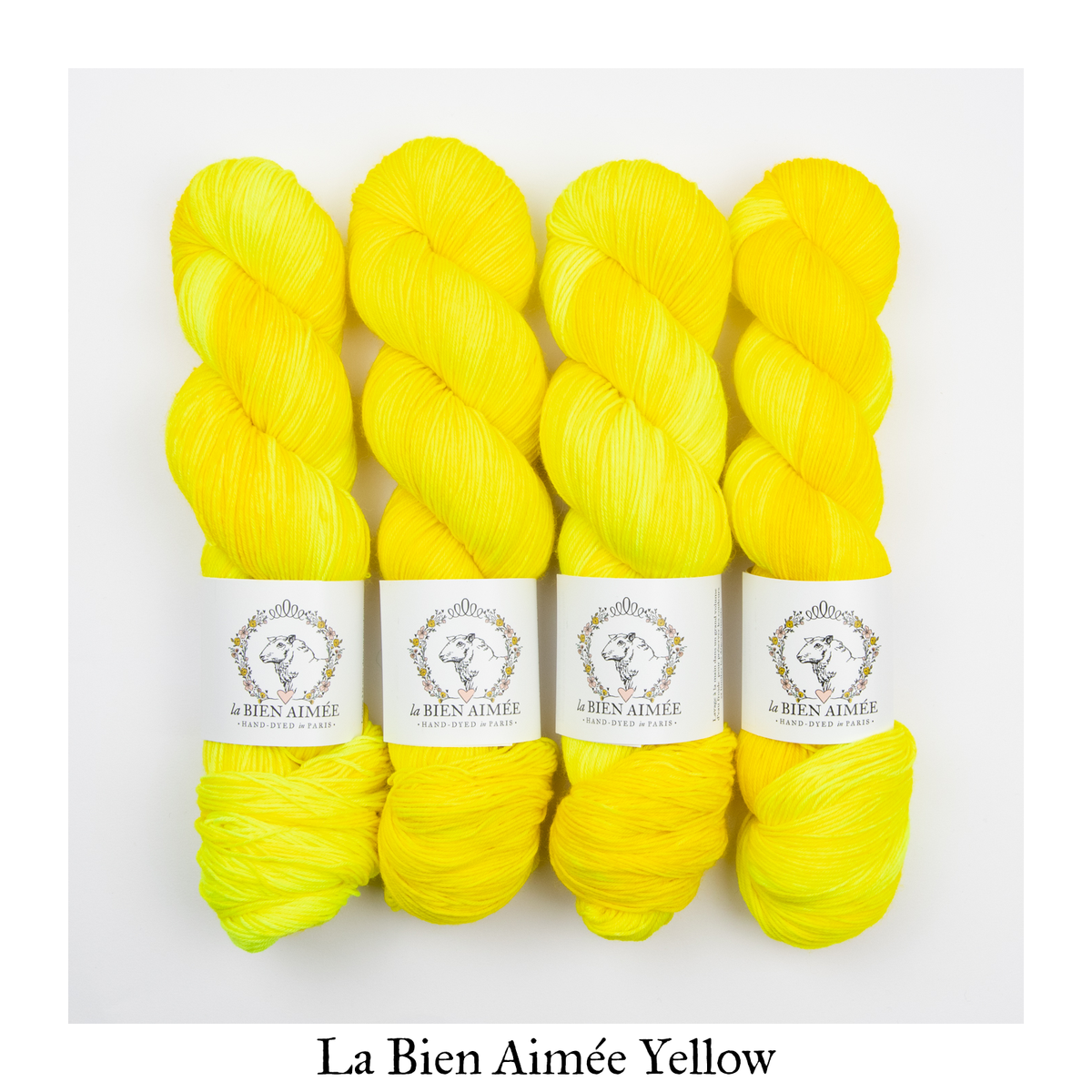 Merino Super Sock — La Bien Aimée Yellow
