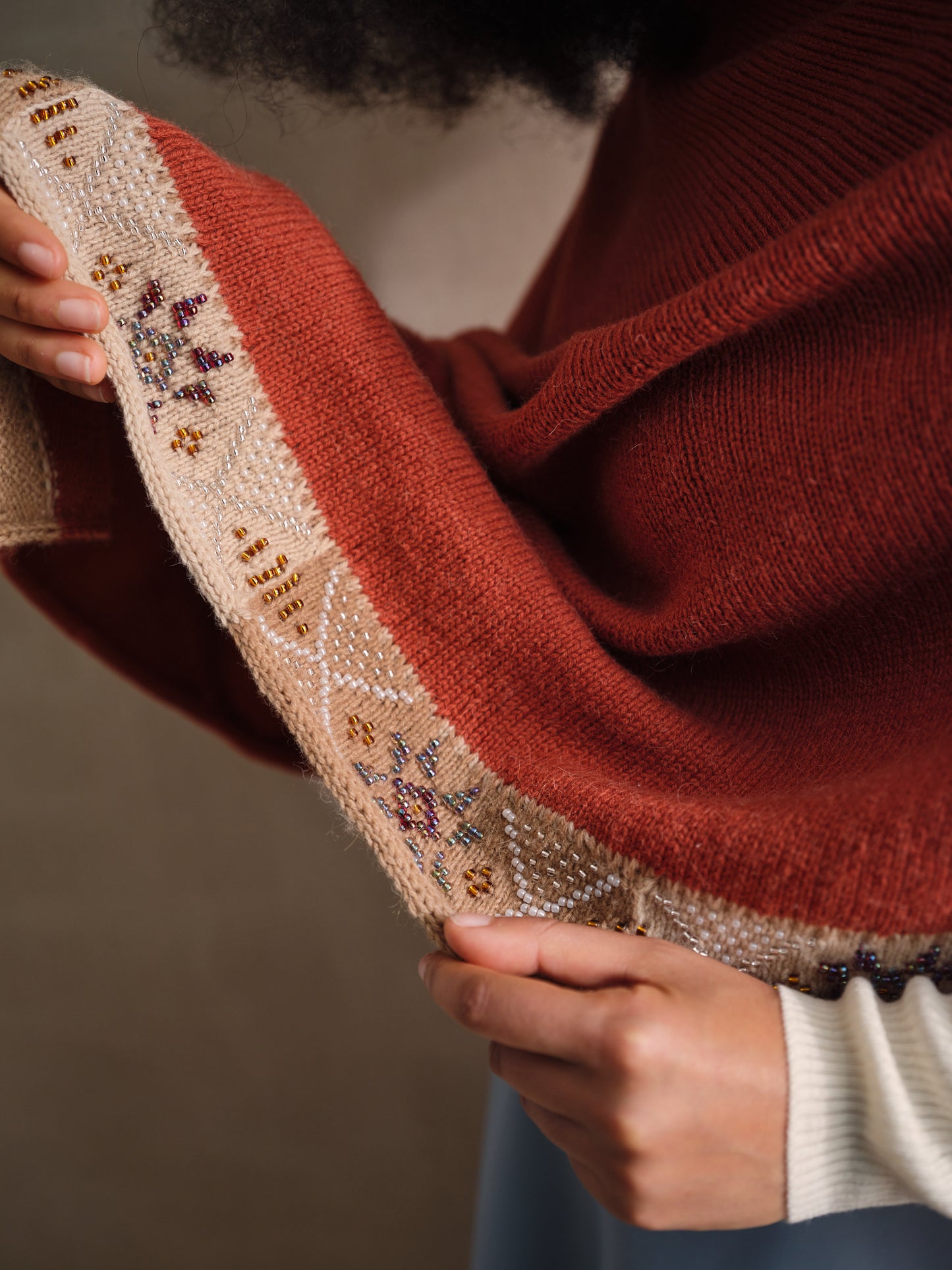 Beaded Colourwork by Jeanette Sloan