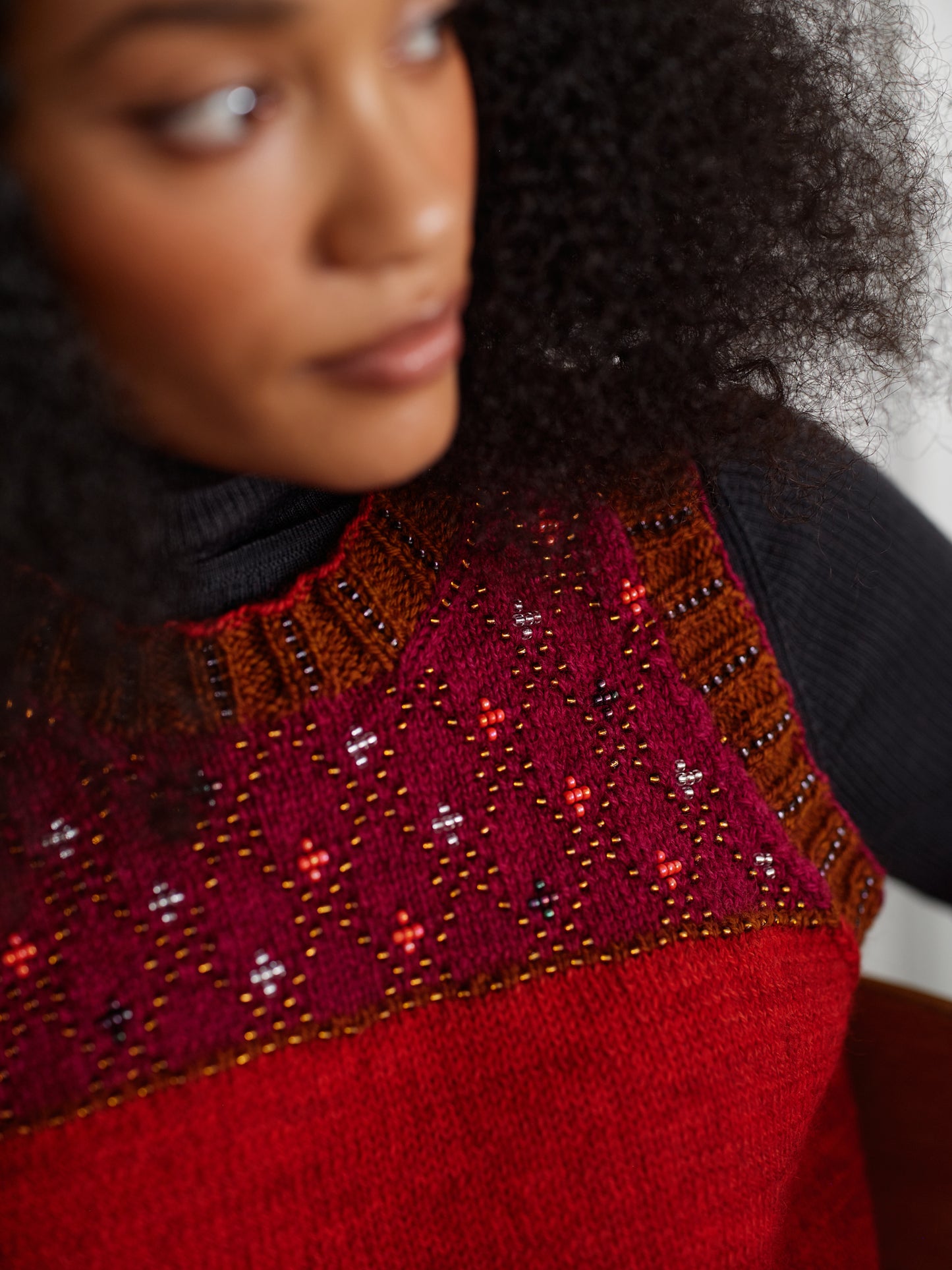 Beaded Colourwork by Jeanette Sloan
