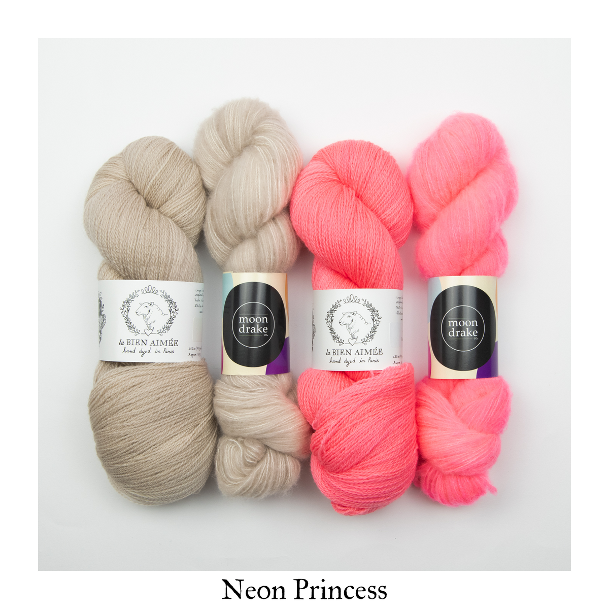 Le Bandana Bundle — 50/50 - Neon Princess with Fuwa Fuwa