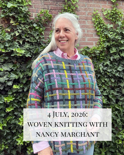 4 July - Woven Knitting with Nancy Marchant - Workshop at La Bien Aimée