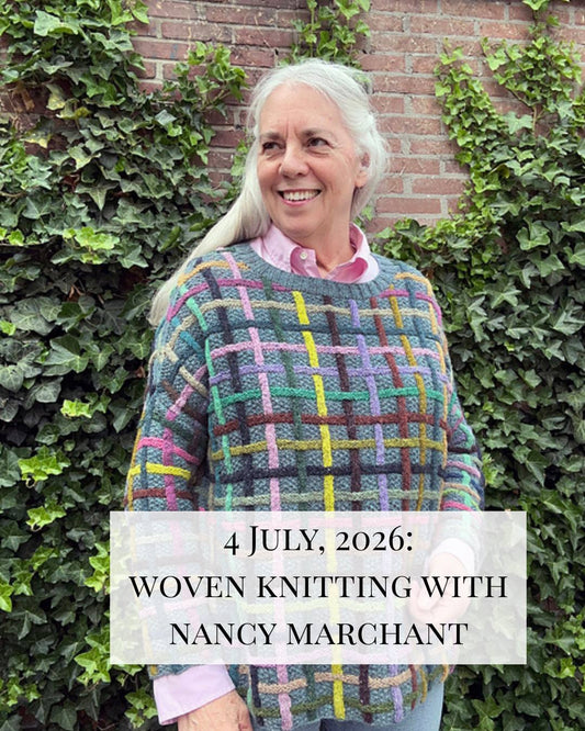 4 July - Woven Knitting with Nancy Marchant - Workshop at La Bien Aimée
