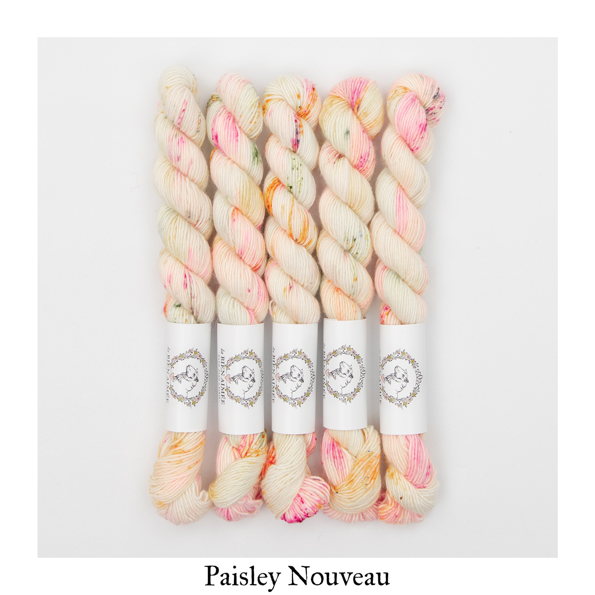Merino Singles Mini 20g — Paisley Nouveau