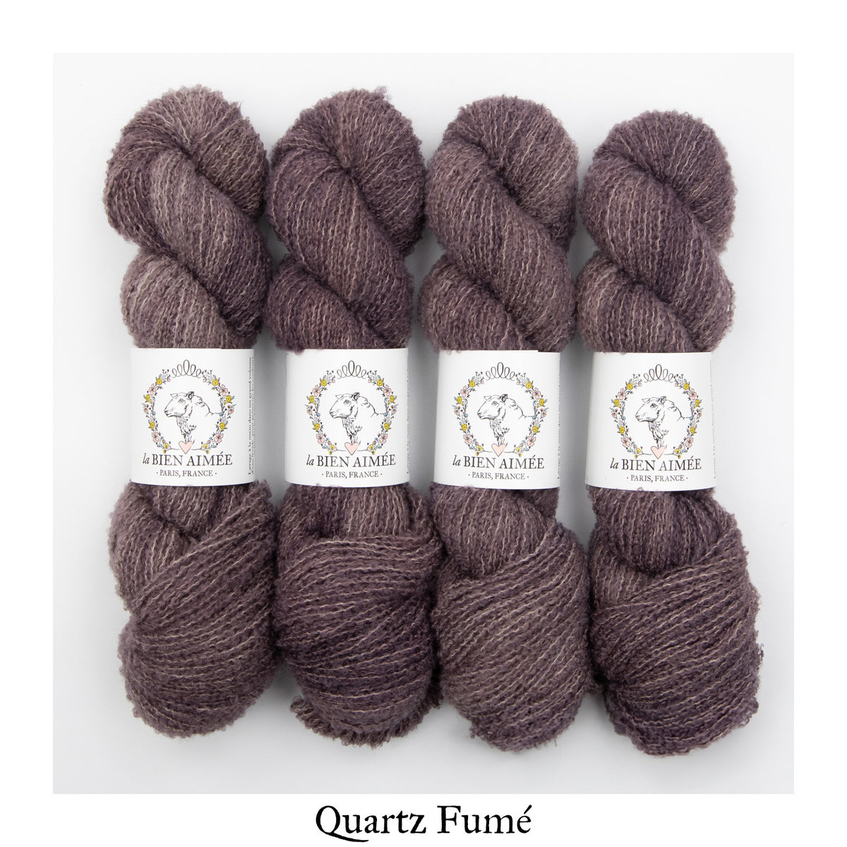 Merino Bouclé — Quartz Fumé
