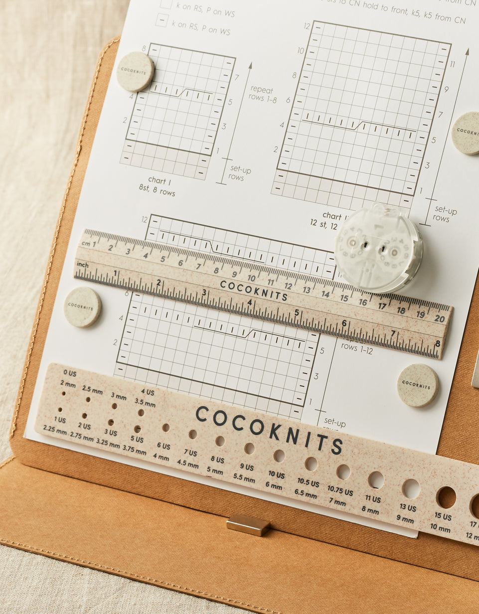 CocoKnits Ruler & Gauge Set