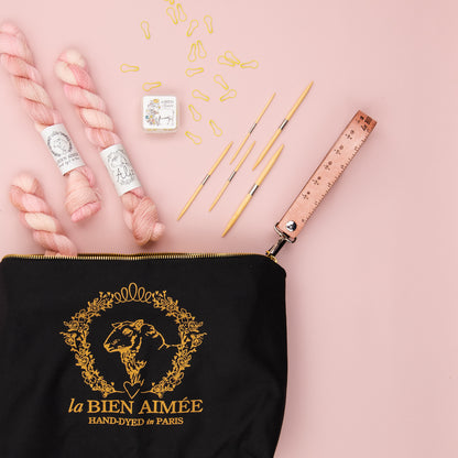 La Bien Aimée Ruler Wristlet