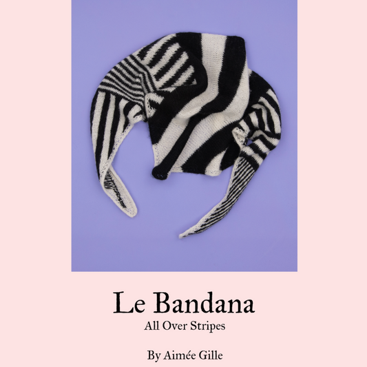 Le Bandana - All Over Stripes by Aimée Gille