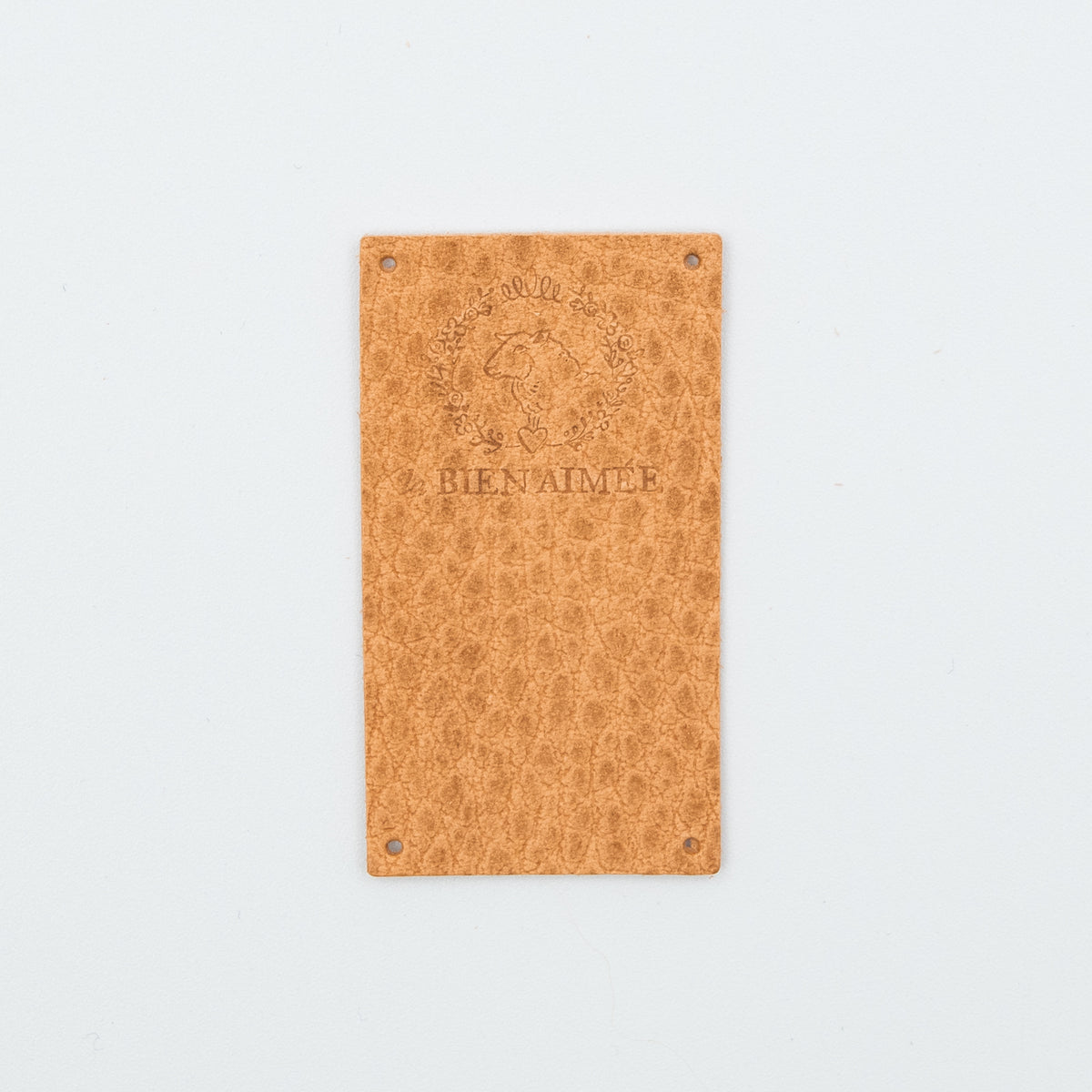 La Bien Aimée Leather Tags — Natural