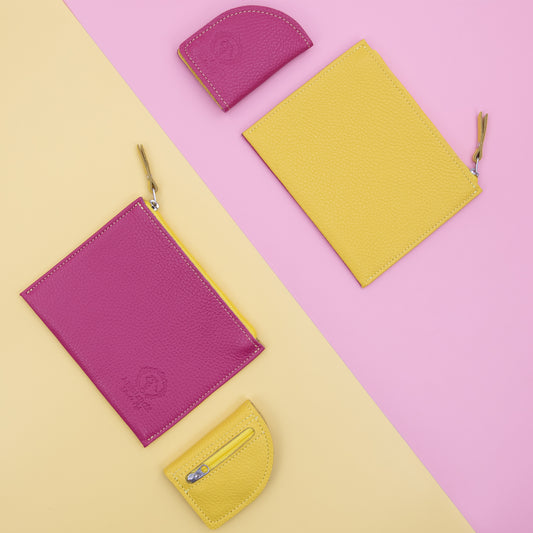 On the Go and Zip Pouch by Thread & Maple x La Bien Aimée