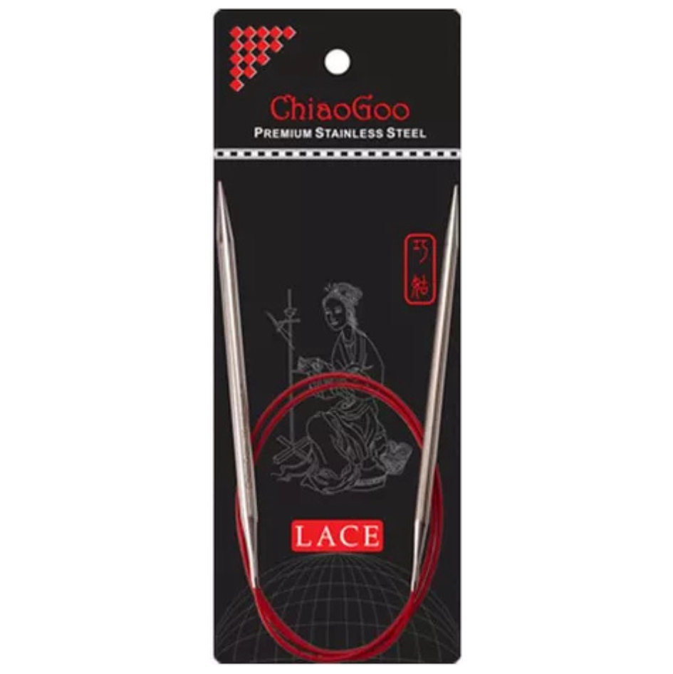Chiaogoo LACE Stainless Steel Circular Knitting Needles