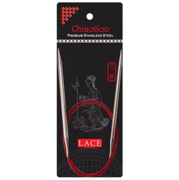 Chiaogoo LACE Stainless Steel Circular Knitting Needles
