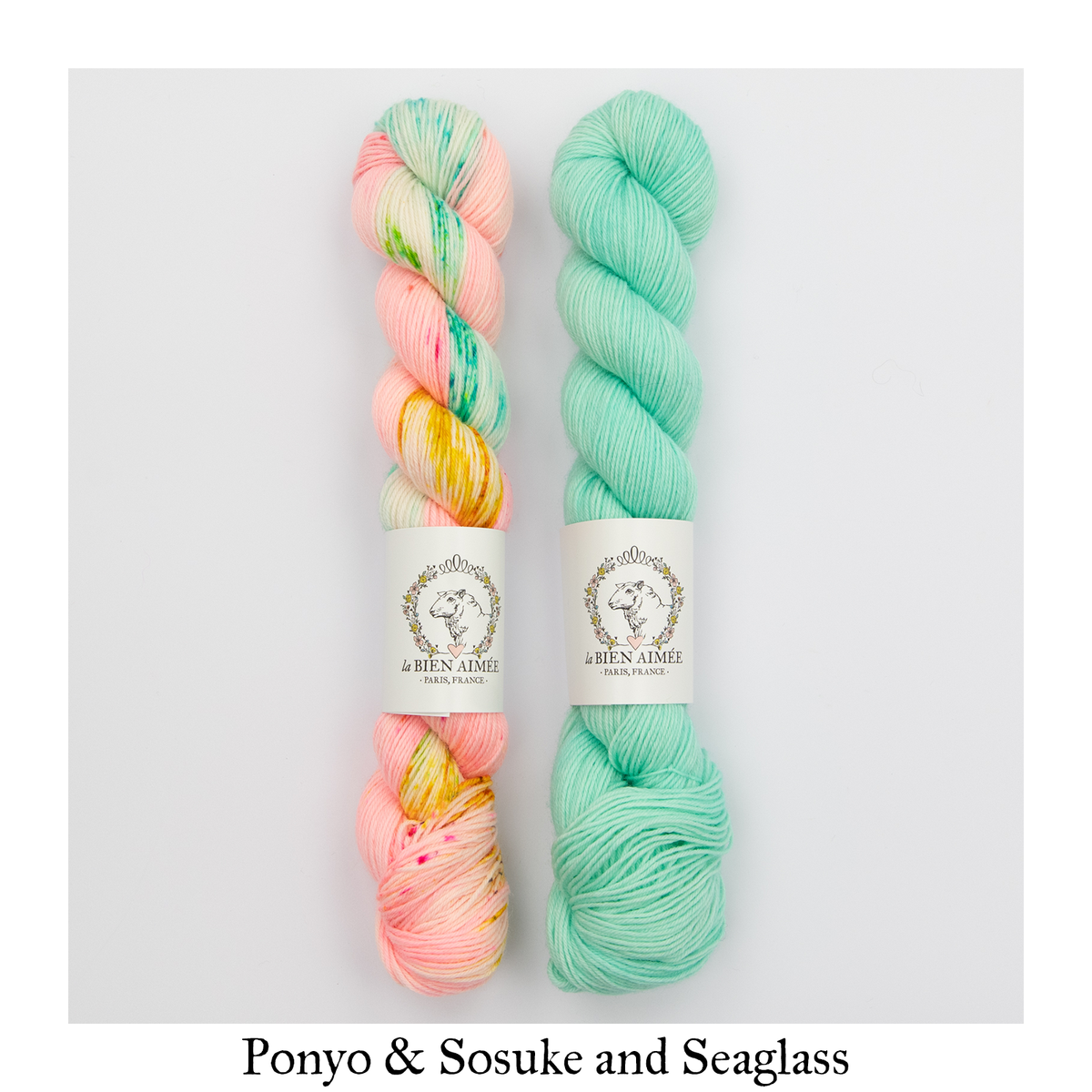 Odd Sock Yarn Bundle — Ponyo & Sosuke and Seaglass
