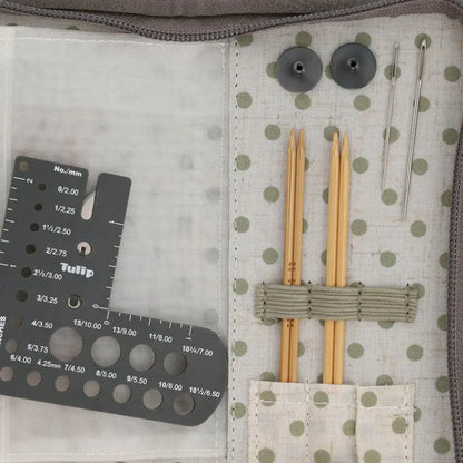 Tulip CarryC Long Interchangeable Needle Set (Fine Gauge) – Bamboo