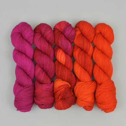 5 Skein Fade Bundle - Merino Sport