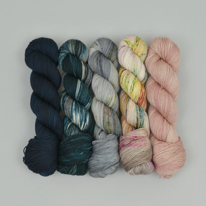 5 Skein Fade Bundle - Merino Sport