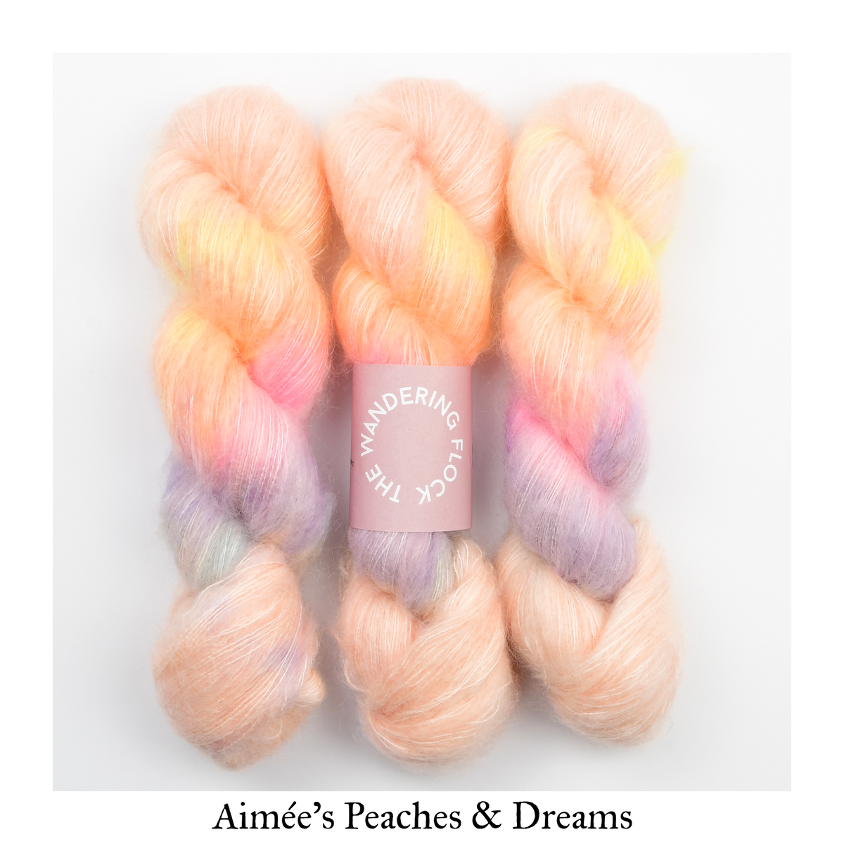 Aimée's Peaches and Dreams — Mohair Silk
